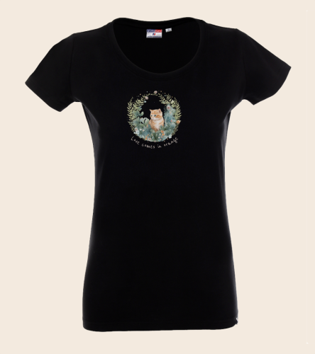Pomarańczowa Miłość T-shirt