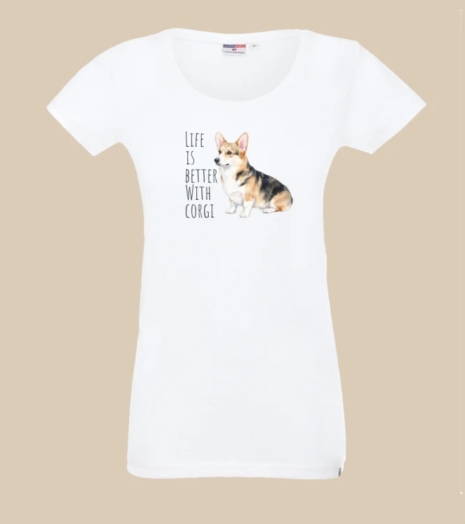 Life Is Better With Corgi T-shirt