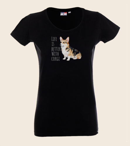 Life Is Better With Corgi T-shirt