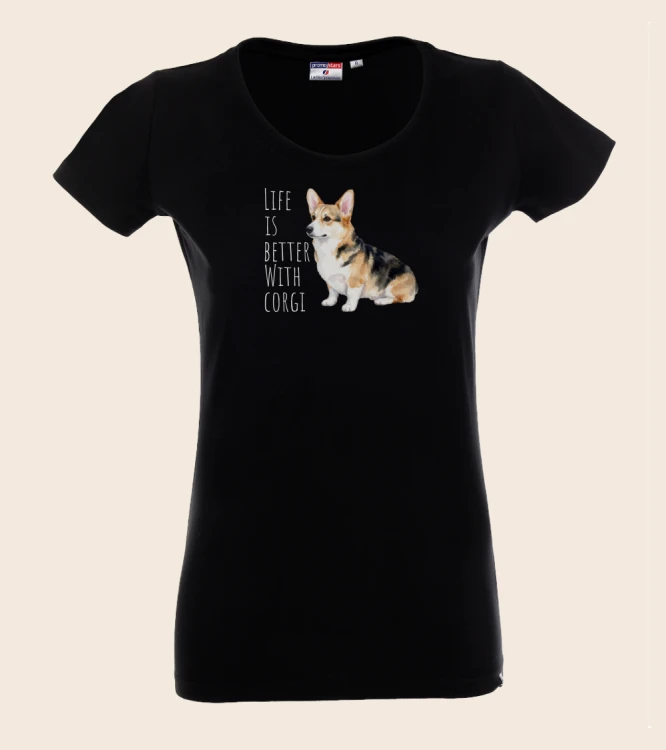 Life Is Better With Corgi T-shirt