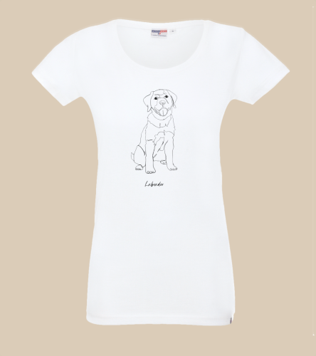Shiba Inu Outline T-shirt