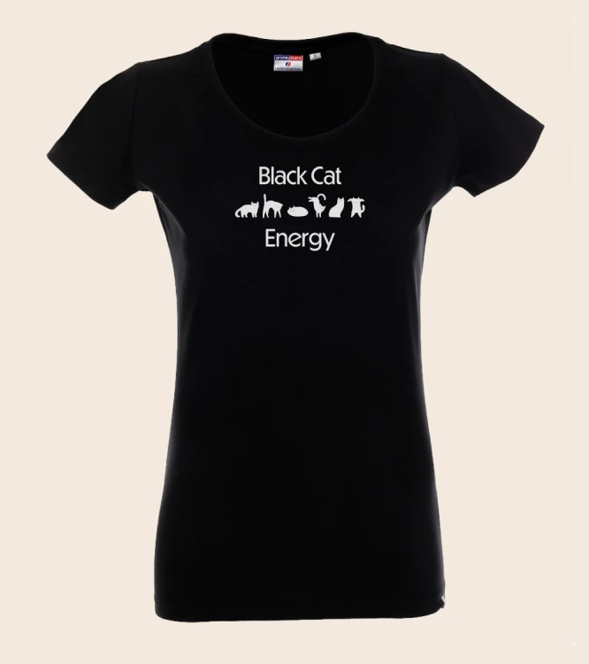 Black Cat Energy T-shirt