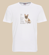 Life Is Better With Buldog Francuski T-shirt