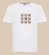 Buldog Francuski Emoji T-shirt