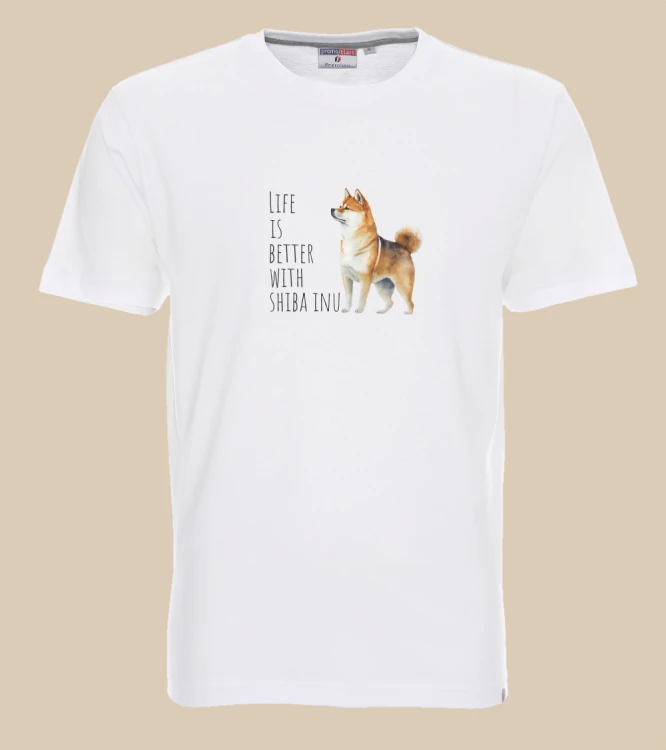 Life Is Better With Shiba Inu T-shirt