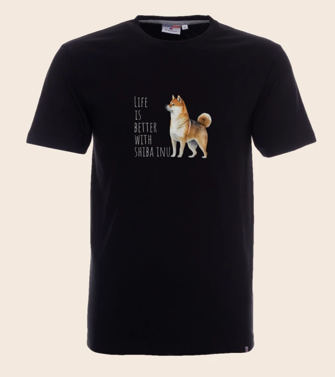 Life Is Better With Shiba Inu T-shirt