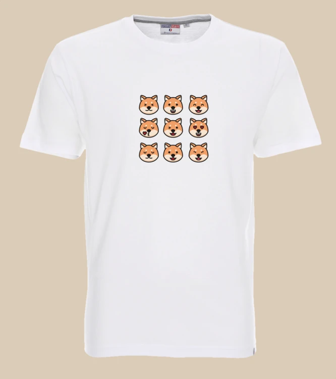 Shiba Inu Emoji T-shirt