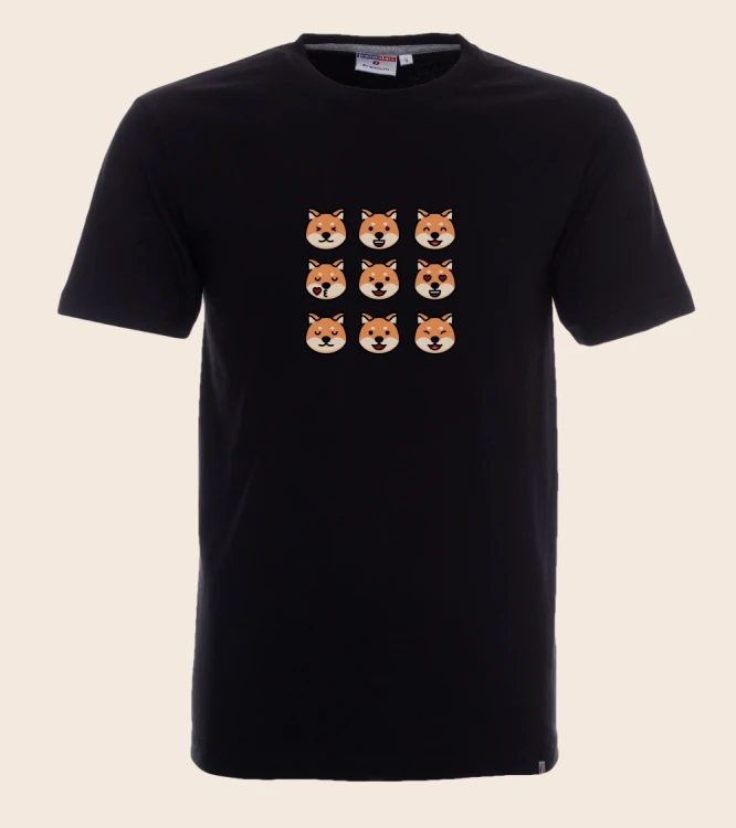 Shiba Inu Emoji T-shirt