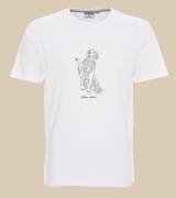 Golden Retriever Outline T-shirt