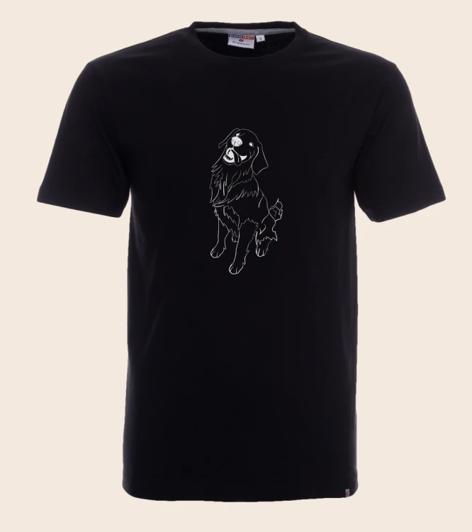 Golden Retriever Outline 2 T-shirt