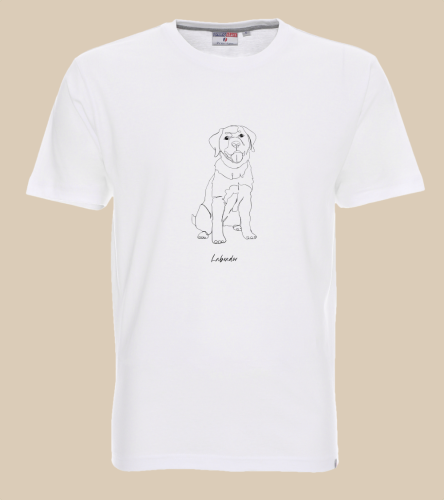 Labrador Outline T-shirt