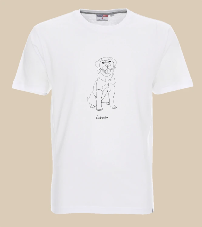 Labrador Outline T-shirt