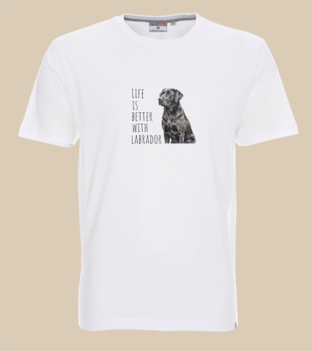 Life Is Better With Labrador T-shirt