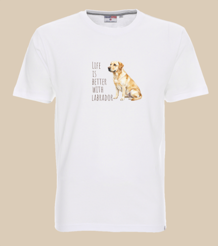 Life Is Better With Labrador 2 T-shirt