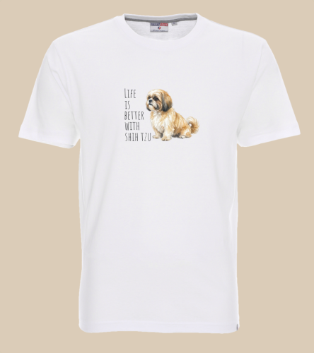 Life Is Better With Shih Tzu T-shirt