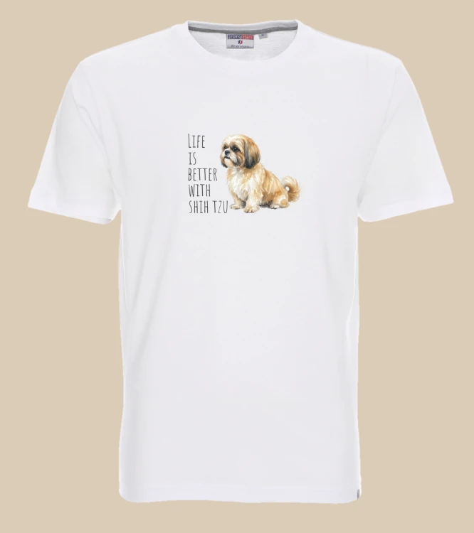 Life Is Better With Shih Tzu T-shirt