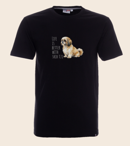 Life Is Better With Shih Tzu T-shirt