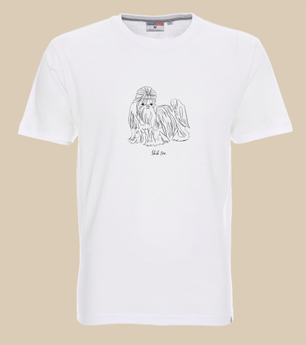 Shih Tzu Outline 2 T-shirt