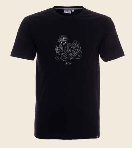 Shih Tzu Outline 2 T-shirt