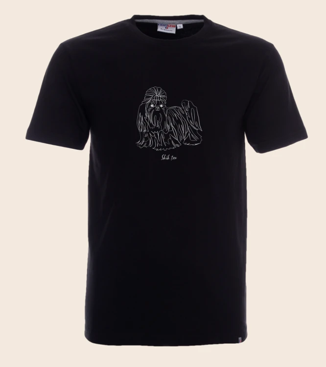Shih Tzu Outline 2 T-shirt