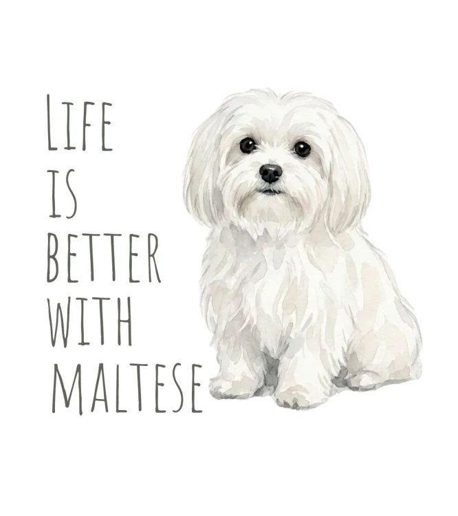 Life Is Better With Maltańczyk T-shirt