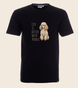 Life Is Better With Pudel T-shirt