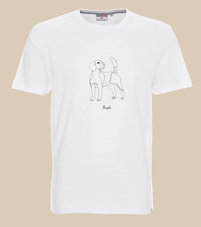 Beagle Outline T-shirt
