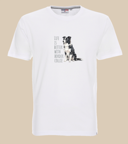 Life Is Better With Border Collie T-shirt