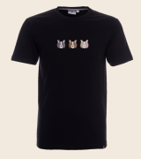 Border Collie 3 Ikony T-shirt