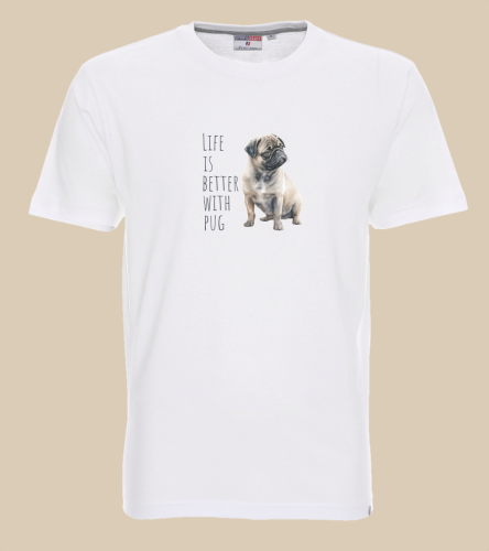 Life Is Better With Mops T-shirt
