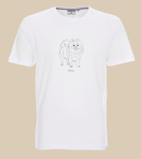 Szpic Miniaturowy Outline T-shirt