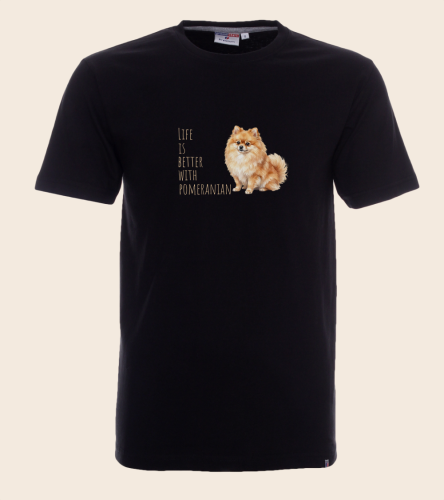 Life Is Better With Szpic Miniaturowy T-shirt