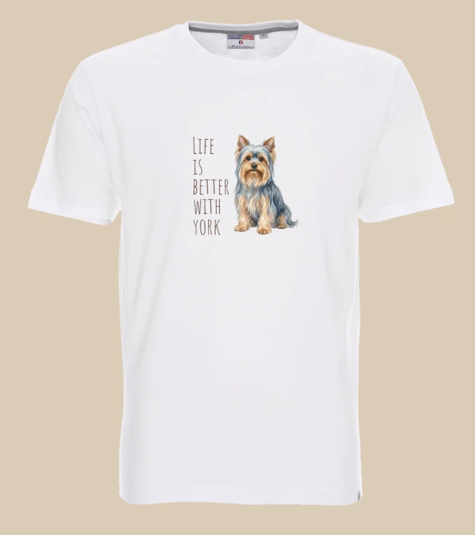 Life Is Better With York T-shirt