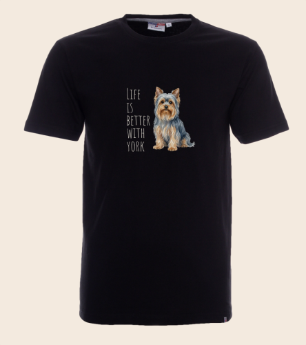 Life Is Better With York T-shirt