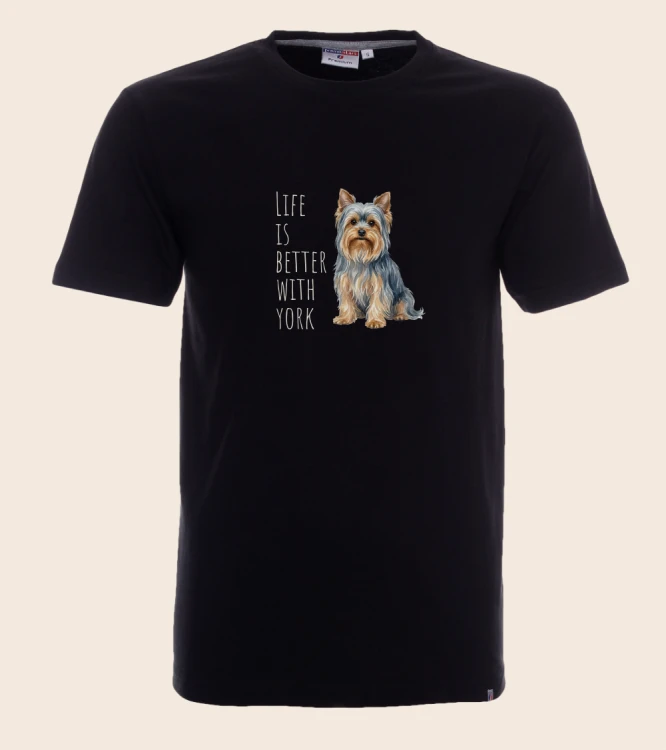 Life Is Better With York T-shirt