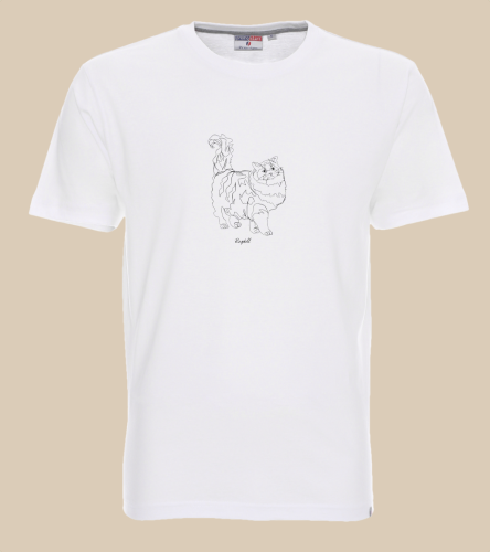 Ragdoll Outline T-shirt