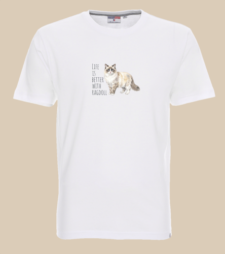 Life Is Better With Ragdoll T-shirt