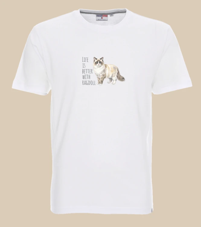 Life Is Better With Ragdoll T-shirt