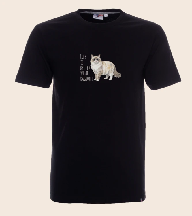 Life Is Better With Ragdoll T-shirt