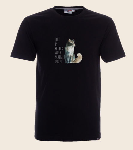 Life Is Better With Maine Coon T-shirt