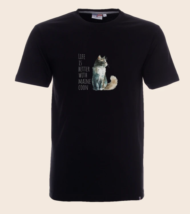 Life Is Better With Maine Coon T-shirt