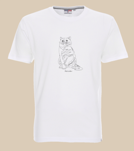 Brytyjski Krótkowłosy Outline T-shirt