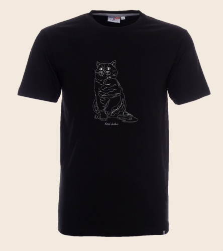Brytyjski Krótkowłosy Outline T-shirt