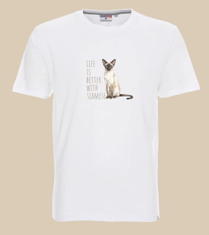 Life Is Better With Syjamski T-shirt
