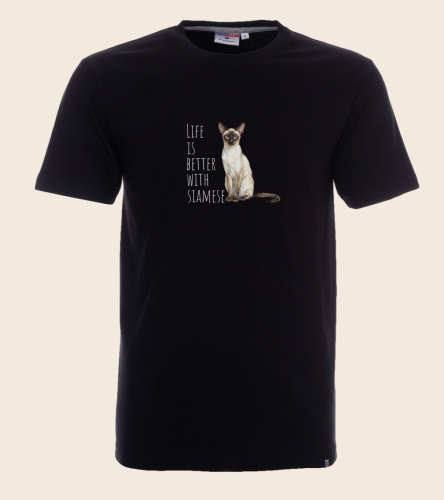 Life Is Better With Syjamski T-shirt