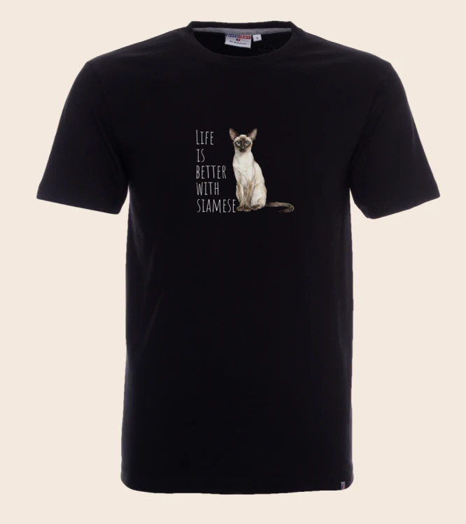 Life Is Better With Syjamski T-shirt
