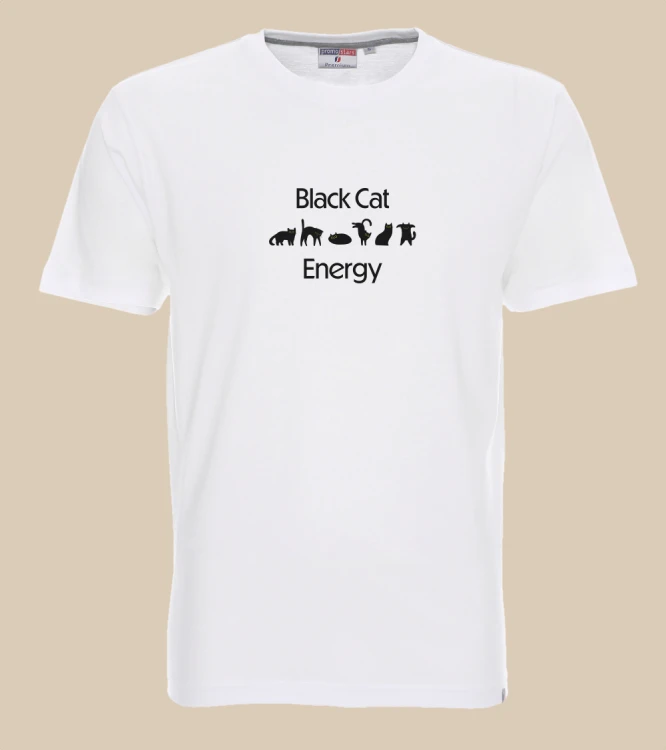Black Cat Energy T-shirt